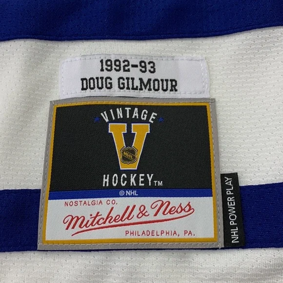 Doug Gilmour Toronto Maple Leafs Mitchell & Ness Vintage Hockey Jersey - Picture 7 of 9
